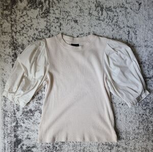 Puffy Sleeve Top